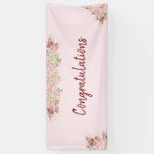Gefeliciteerd Banner (Verticaal)