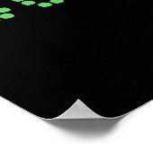 Gefeliciteerd Banner Poster (Hoek)