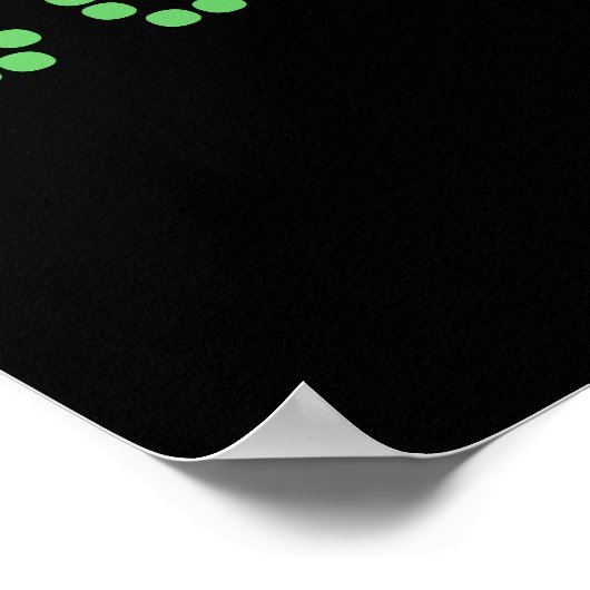 Gefeliciteerd Banner Poster (Hoek)