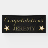 Gefeliciteerd banner voor elke gelegenheid om goud (Horizontaal)