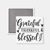 Gefeliciteerd, bedankt en verdorven magneet (Voorkant / Achterkant)