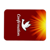 Gefeliciteerd, Bevestigingsdove met Gold/Red Magneet (Horizontaal)