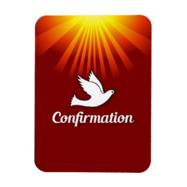 Gefeliciteerd, Bevestigingsdove met Gold/Red Magneet