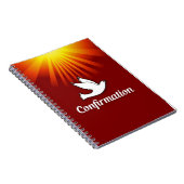 Gefeliciteerd, Bevestigingsdove met Gold/Red Notitieboek (Rechterzijde)