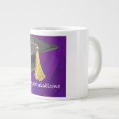 Gefeliciteerd, Black en Paars Grote Koffiekop (Voorkant rechts)