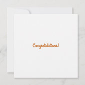 Gefeliciteerd Black Woman Ze geloofde dat ze het k (Achterkant)