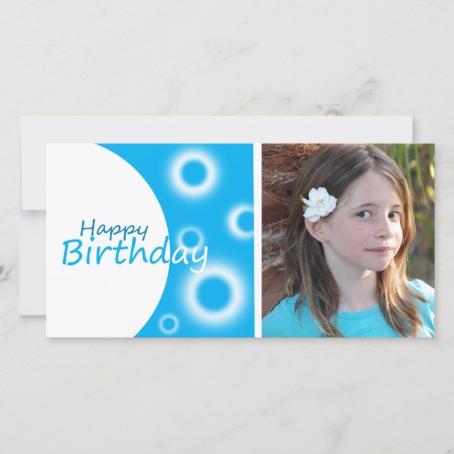 Gefeliciteerd blauwe ballen (Voorkant)