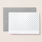 Gefeliciteerd. Bloemenluxe Folie Kaarten (Met envelop)