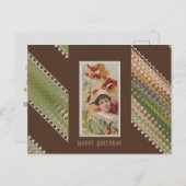 Gefeliciteerd Bloemige Schoonheden 48 Briefkaart (Voorkant / Achterkant)