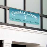 Gefeliciteerd Blue Professional Medical Doctor