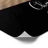 Gefeliciteerd Boho Afstuderen Welkom Fototeken Poster (Hoek)