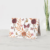 Gefeliciteerd | Boho Wildbloemen met Foto Kaart (Achterkant)