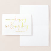 Gefeliciteerd, Bride en Groom Wedding Verloving Folie Kaarten (Display)