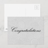 Gefeliciteerd Briefkaart (Voorkant / Achterkant)