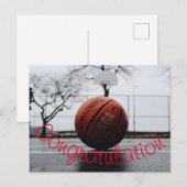 Gefeliciteerd briefkaart (Voorkant / Achterkant)