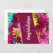 Gefeliciteerd Briefkaart (Voorkant / Achterkant)