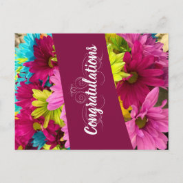 Gefeliciteerd Briefkaart