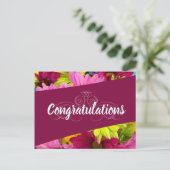 Gefeliciteerd Briefkaart (Staand voorkant)