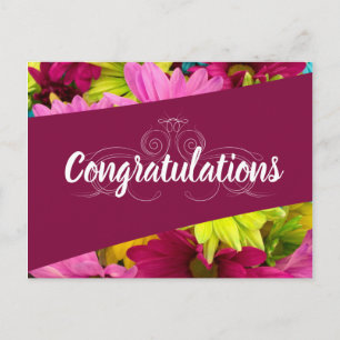 Gefeliciteerd Briefkaart