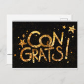 Gefeliciteerd! Briefkaart (Voorkant / Achterkant)