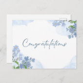 Gefeliciteerd Briefkaart (Voorkant / Achterkant)