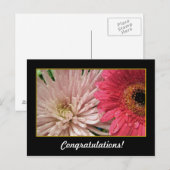 gefeliciteerd briefkaart (Voorkant / Achterkant)