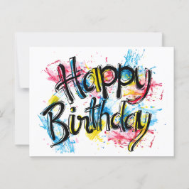 Gefeliciteerd Briefkaart