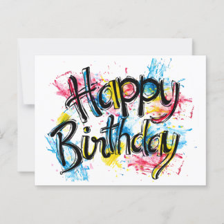 Gefeliciteerd Briefkaart