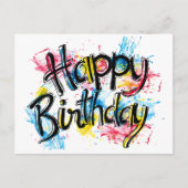 Gefeliciteerd Briefkaart (Voorkant)