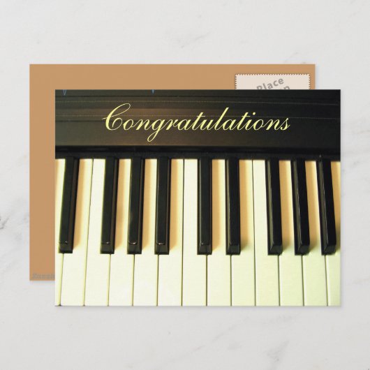 Gefeliciteerd_ Briefkaart (Voorkant / Achterkant)