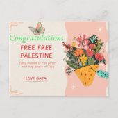 Gefeliciteerd Briefkaart (Voorkant)