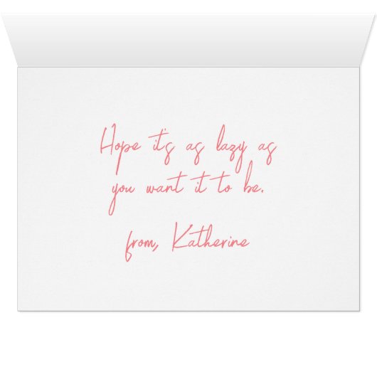 Gefeliciteerd | Britse Korthaar Cat (Binenzijde Horizontaal (Onderkant))