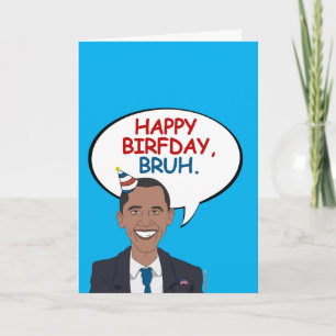 Gefeliciteerd, Bruh Kaart