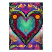 GEFELICITEERD BRUID EN BRUIDEGOM (Voorkant)