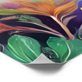 GEFELICITEERD BRUID EN BRUIDEGOM POSTER (Hoek)