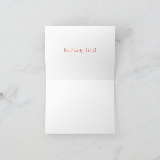 Gefeliciteerd Bull Terrier Kaart (Binnen)