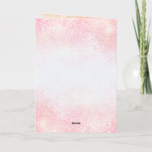 Gefeliciteerd Business Grand Opening Roze Kaart (Achterkant)