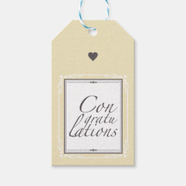 Gefeliciteerd Cadeaulabel