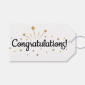 Gefeliciteerd CadeauLabels (Voorkant (Horizontaal))