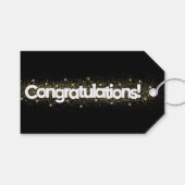 Gefeliciteerd CadeauLabels (Voorkant (Horizontaal))