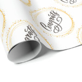 Gefeliciteerd Cadeaupapier (Rol Hoek)