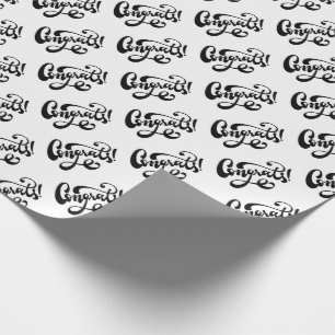 Gefeliciteerd Cadeaupapier