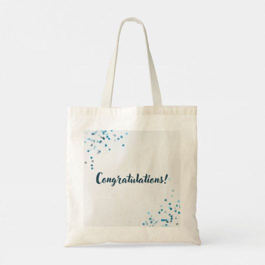 GEFELICITEERD CANVAS TAS (Achterkant)