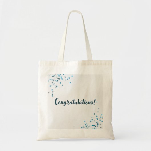 GEFELICITEERD CANVAS TAS (Voorkant)