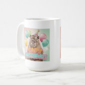 Gefeliciteerd Capy! Koffiemok (Voorkant links)