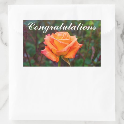 Gefeliciteerd Caraïbisch Roos #2 Stickers (Tas)