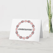 Gefeliciteerd Cat Paws Funny personaliseren Kaart (Voorkant)