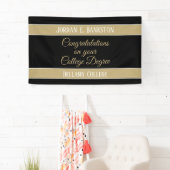 Gefeliciteerd! Celebrate College graad banner (Insitu)