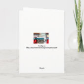 Gefeliciteerd Cheer Kaart (Achterkant)