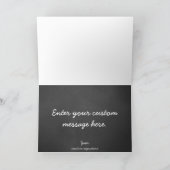 Gefeliciteerd Chef Cook Afstuderen Wenskaart Kaart (Binnen)